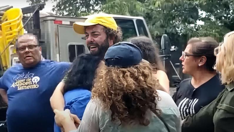 Esdras ficou "famoso" após aparecer chorando copiosamente quando acampamento foi desmontado em BH