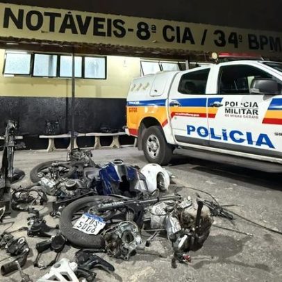 PM recupera moto de influenciador furtada em Belo Horizonte