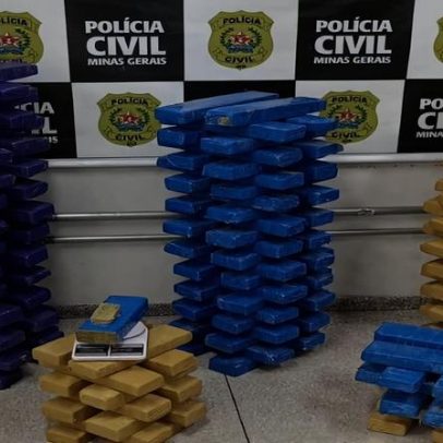 Polícia apreende 200 kg de maconha em porta-malas na Grande BH