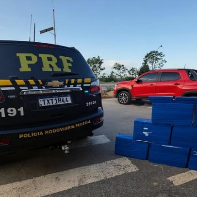 PRF apreende 200 kg de maconha no interior de Minas Gerais