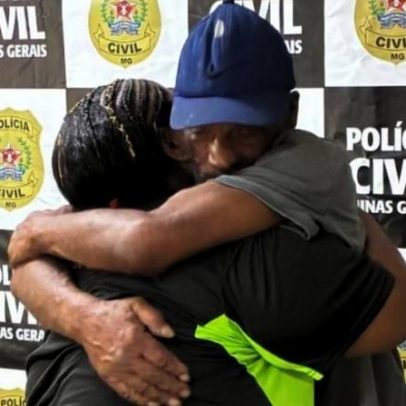 Filha reencontra pai em situação de rua após 27 anos em BH