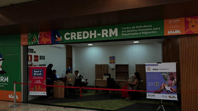 Centro de Referência em Direitos Humanos para Repatriados e Migrantes (CREDH-RM) no BH Airport