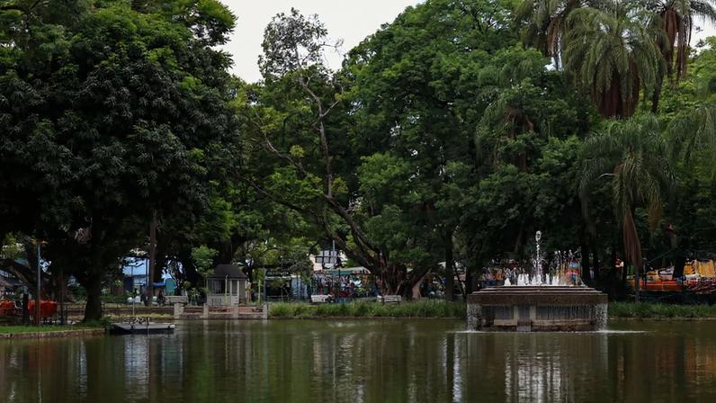 O Parque Municipal tem horários diferenciados e regras rígidas para esportes