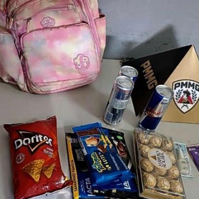 Casal é preso por furtar carnes, chocolates e esmalte em supermercado de MG