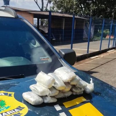 Passageira é interceptada com 15 kg de haxixe em ônibus de SP para a Bahia