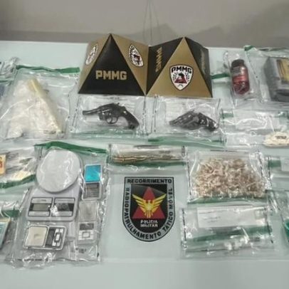 PM prende pai e filho apontados como líderes do tráfico em cidade de Minas