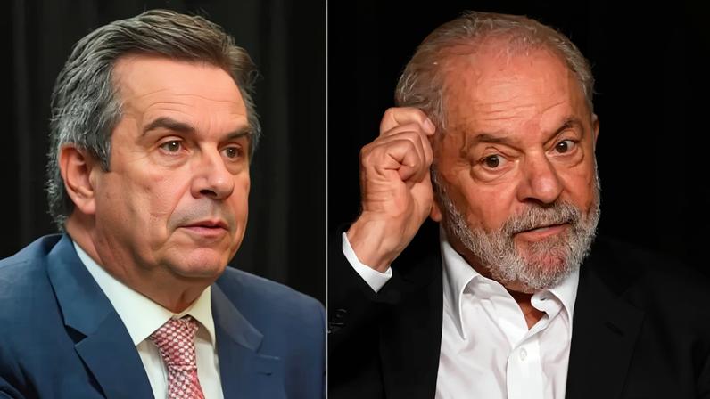 O senador Ciro Nogueira, do PP, opositor ao presidente Lula (Kaio Lakaio/VEJA; Evaristo Sá/AFP)