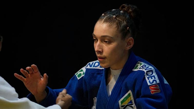 Clarice Ribeiro conquistou a medalha de ouro no Pan de Judô (Foto: Grasiela Gonzaga/Ruasmidia/CBJ)