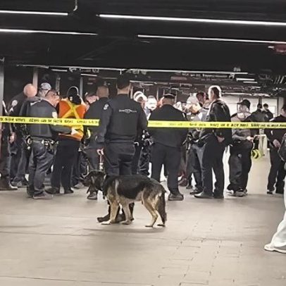 Ataque com faca fere três pessoas na maior estação de metrô de Nova York