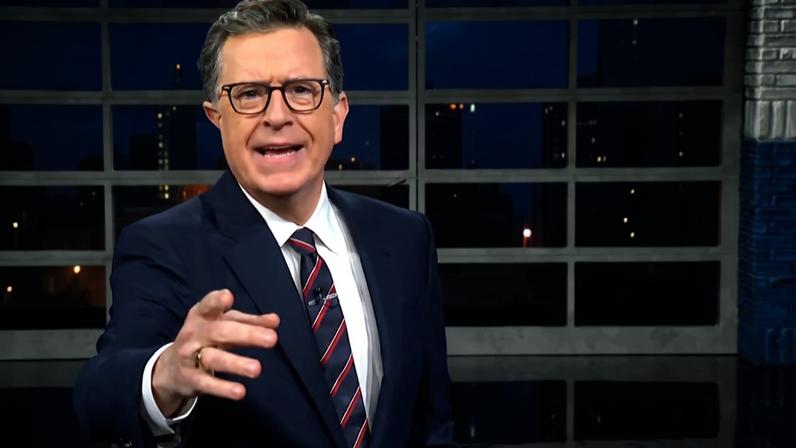 Stephen Colbert on 'The Late Show'
