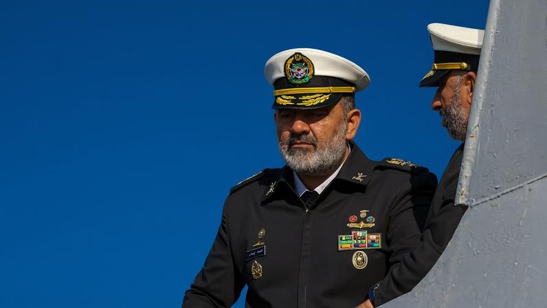 Almirante Shahram Irani, comandante da Marinha do Irã