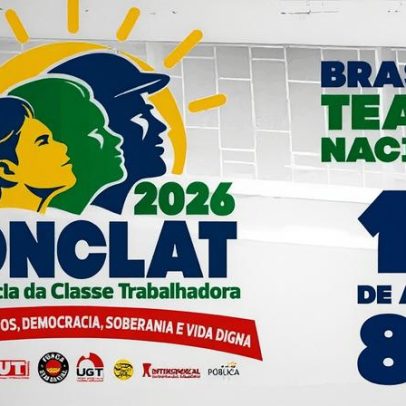 Lula recebe marcha das centrais sindicais em 15 de abril