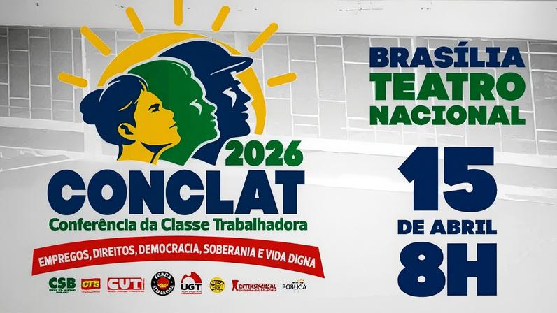 Lula recebe marcha das centrais sindicais em 15 de abril