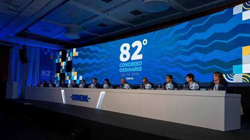 Congresso da Conmebol de 2026 — Foto: Conmebol