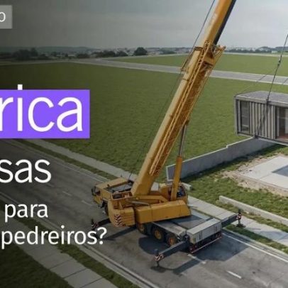 Fábricas de casas no Brasil mudam o papel do pedreiro