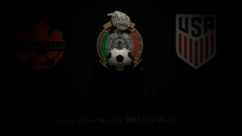Copa do Mundo de 2026 vai ser disputada em três países, Canadá, Estados Unidos e México — Foto: Divulgação
