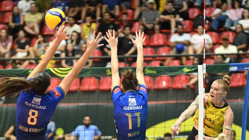 Praia Clube Minas Copa Brasil — Foto: CBV/Divulgação