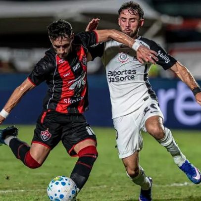 Vitória e Corinthians empatam em jogo ruim no Brasileirão