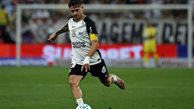 Rodrigo Garro (Corinthians) durante jogo contra o Vasco, no dia 26.04.2026.