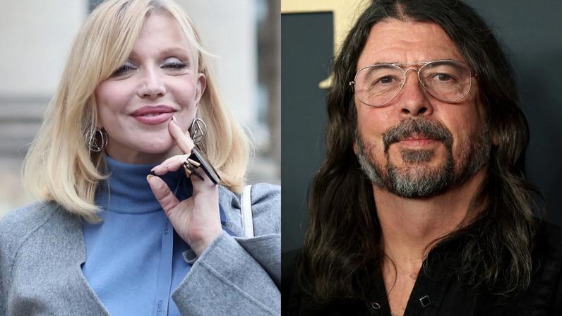 Courtney Love manda recado a Dave Grohl: "Digamos que estamos bem"