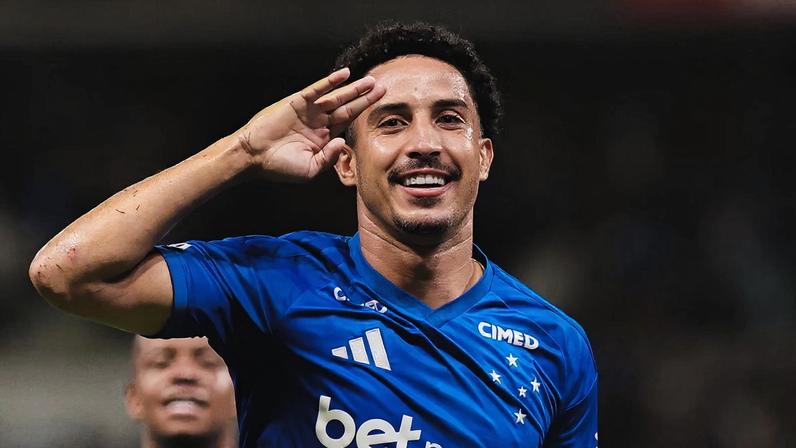 Autor de cinco gols, meia Christian é o vice-artilheiro do Cruzeiro em 2026