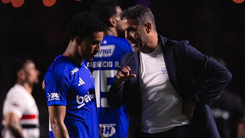 Esse foi o segundo jogo do técnico no comando da equipe