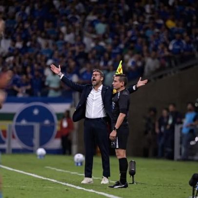 Artur Jorge reconhece falhas e defende Cunha e William em Cruzeiro