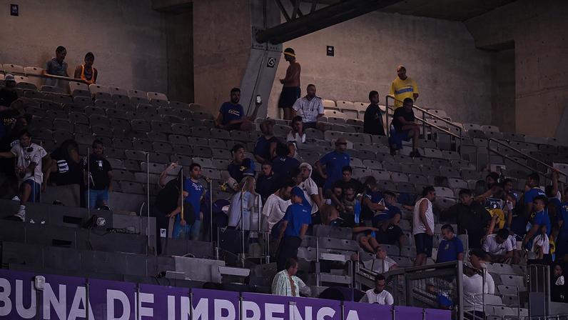 Caso aconteceu no fim do 1º tempo da partida