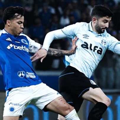 Com saída do Z4, Cruzeiro busca manter hegemonia sobre o Grêmio; veja retrospecto