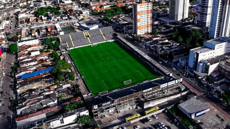 Estádio tem capacidade atual para cerca de 14 mil pessoas
