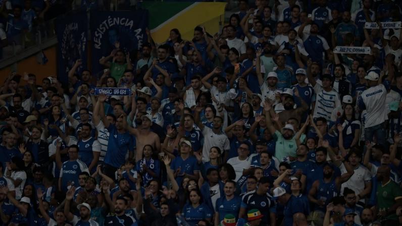 Torcida do Cruzeiro no duelo contra a Universidad Católica (CHI), no Mineirão, pela Libertadores 2026