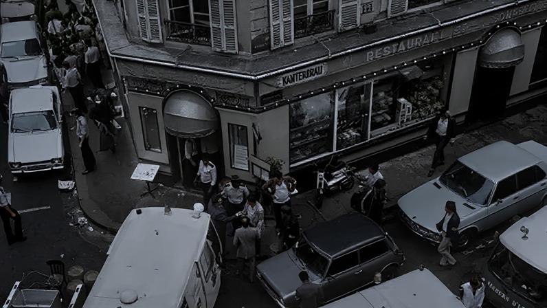 The attackers threw a grenade into the restaurant before opening fire with machine guns