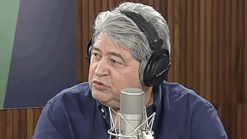 Datena se irrita com falta de interação na rádio