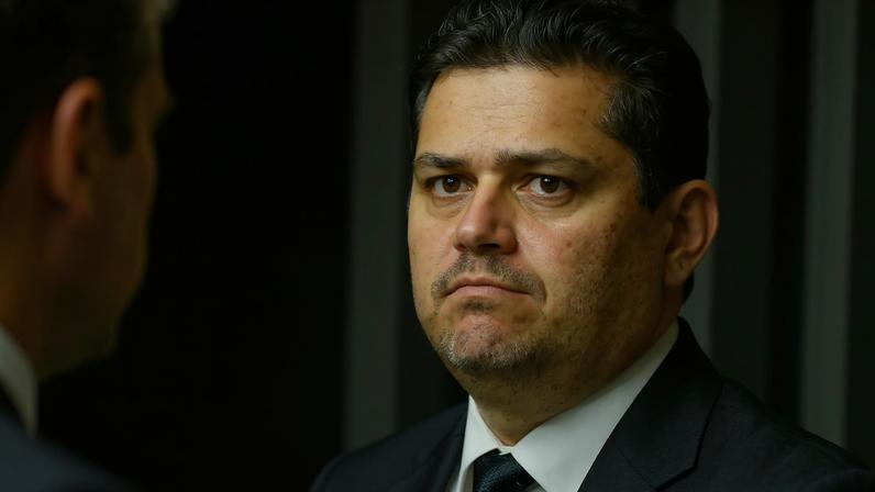 Davi Alcolumbre, presidente do Senado, durante análise do veto de Lula à Lei da Dosimetria. (Foto: Andressa Anholete/Agência Senado)
