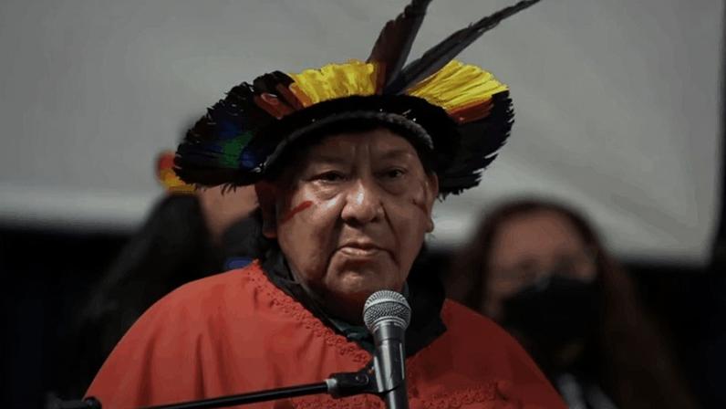Davi Kopenawa deve entregar carta a Cármen Lúcia no dia em que o TSE retomará julgamento da chapa de Antonio Denarium (PP) e Edilson Damião (União-Brasil)