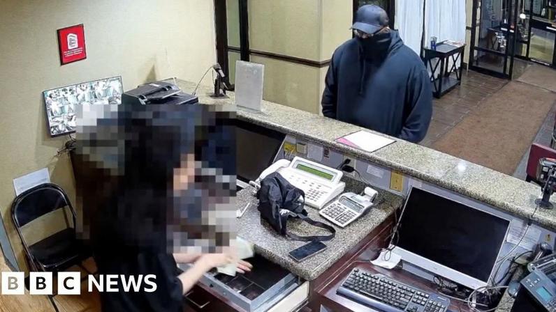Ladrão educado agradece ao atendente após roubo em hotel de Ohio