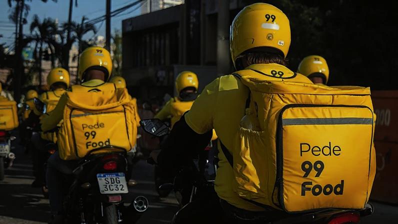 Entregadores da 99Food: o aluguel de bikes elétricas ficará mais barato