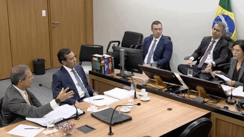 O ex-presidente do BRB, Paulo Henrique Costa, foi preso na manhã desta 5ª feira (16.abr.2026); na imagem, Costa em depoimento à PF em 30 de dezembro de 2025