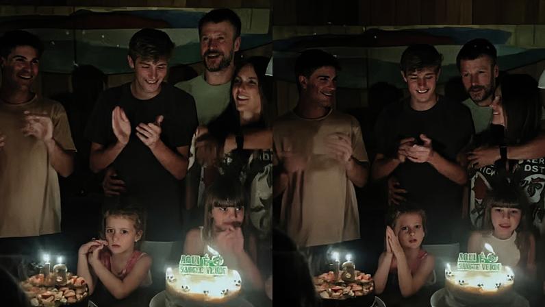 Fernanda Lima e Rodrigo Hilbert celebram aniversário dos filhos João e Francisco — Foto: Reprodução/ Instagram @fernandalima