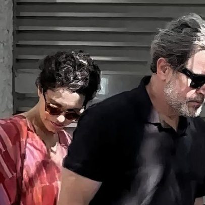 Murilo Benício e Cecília Malan são vistos juntos no Rio de Janeiro