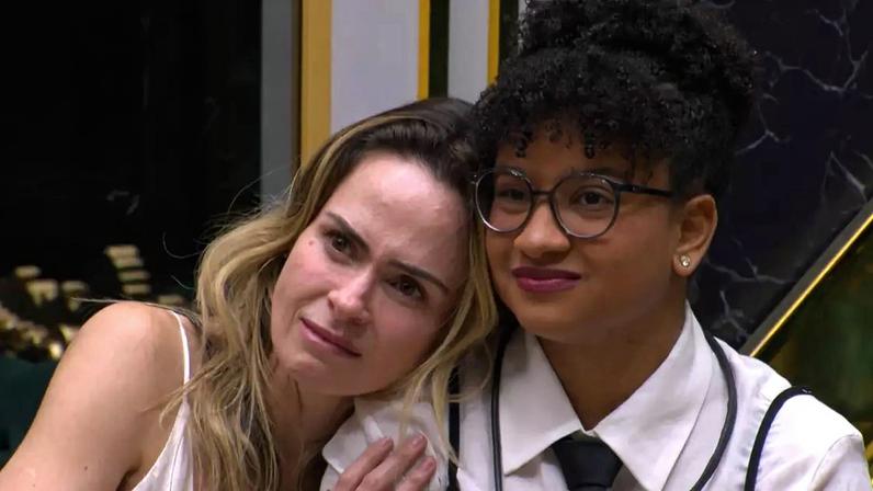 Tadeu Schmidt fez discurso para Ana Paula Renault e Milena