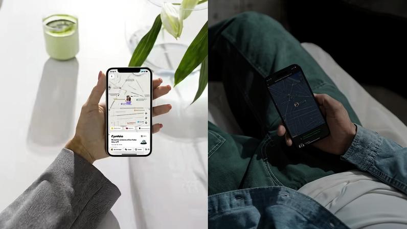Testamos a localização em tempo real no WhatsApp e no Life360 para saber qual entrega mais — Foto: TechTudo/Késya Holanda
