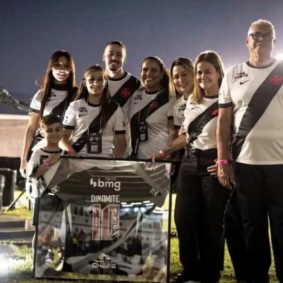 Vasco homenageia Roberto Dinamite antes de duelo com São Paulo