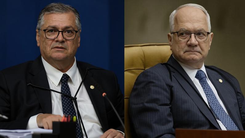 Flávio Dino e Edson Fachin, ministros do STF | Antonio Augusto/STF | Divulgação/STF