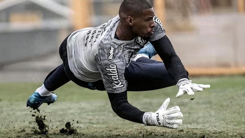 Diógenes deve ser o titular do Santos caso Gabriel Brazão não atue