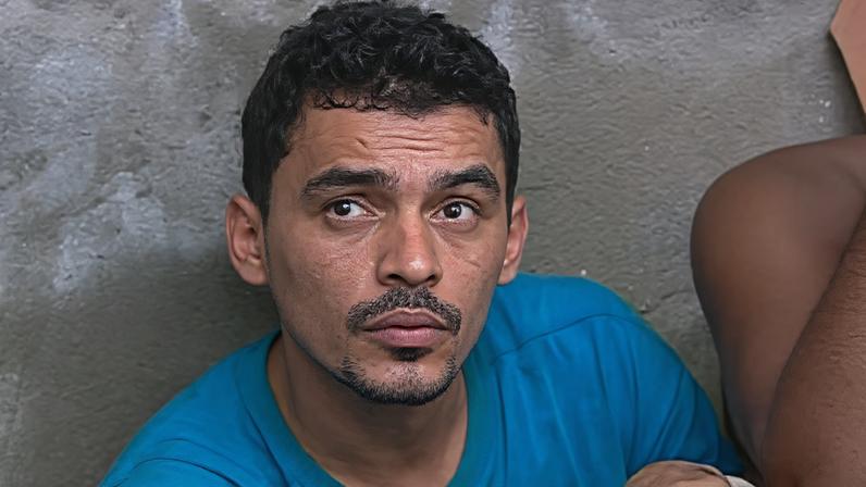 Doca, um dos foragidos da Operação Contenção — Foto: Reprodução/TV Globo