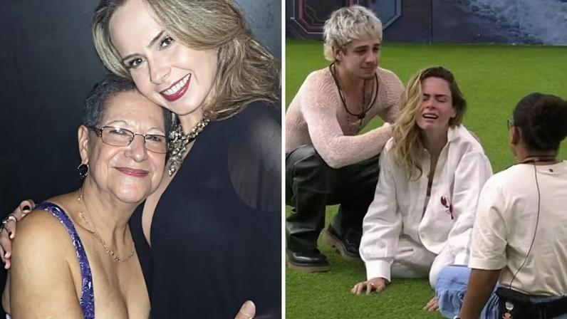 Dona Geralda, do 'BBB16', se declarou à Ana Paula após morte do pai da sister — Foto: Reprodução/Instagram