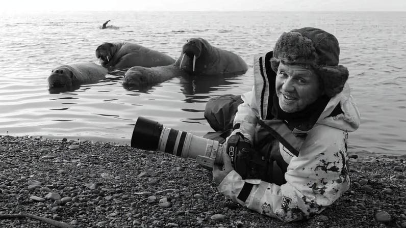 Doug Allan. Photo courtesy of the Royal Scottish Geographical Society