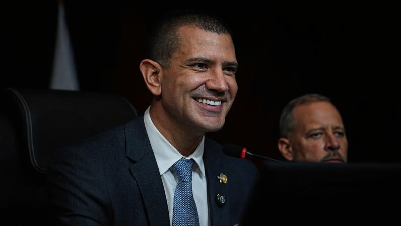 Rio de Janeiro (RJ), 17/04/2026 – DEPUTADO DOUGLAS RUAS É ELEITO NOVO PRESIDENTE DA ALERJ. Foto: Thiago Lontra/Alerj