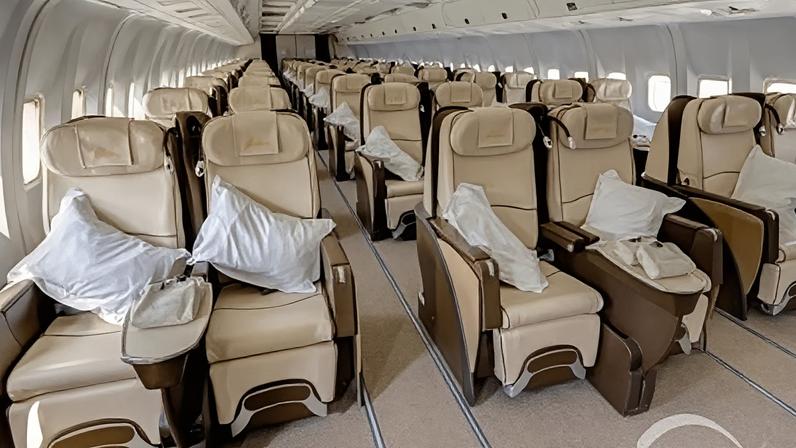 Avião fretado pelo Flamengo é semelhante ao modelo da foto